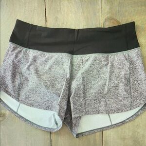 Women's Athletic Shorts in Black and Gray